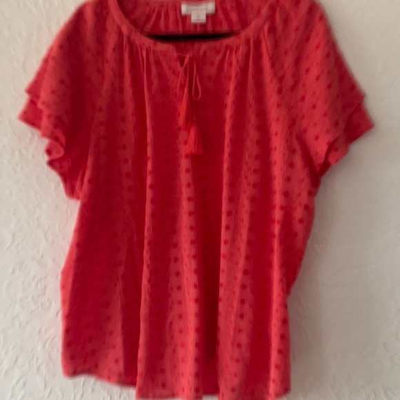 Allison Daley Orange Blouse - Picture 2 of 7